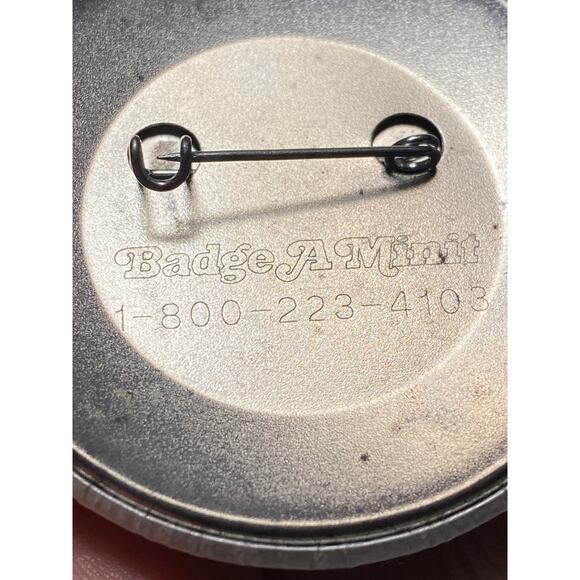 Lot of 2 PinBack Badges Button Lapel Pins Million Man March Black Wax Museum EUC - Picture 6 of 10